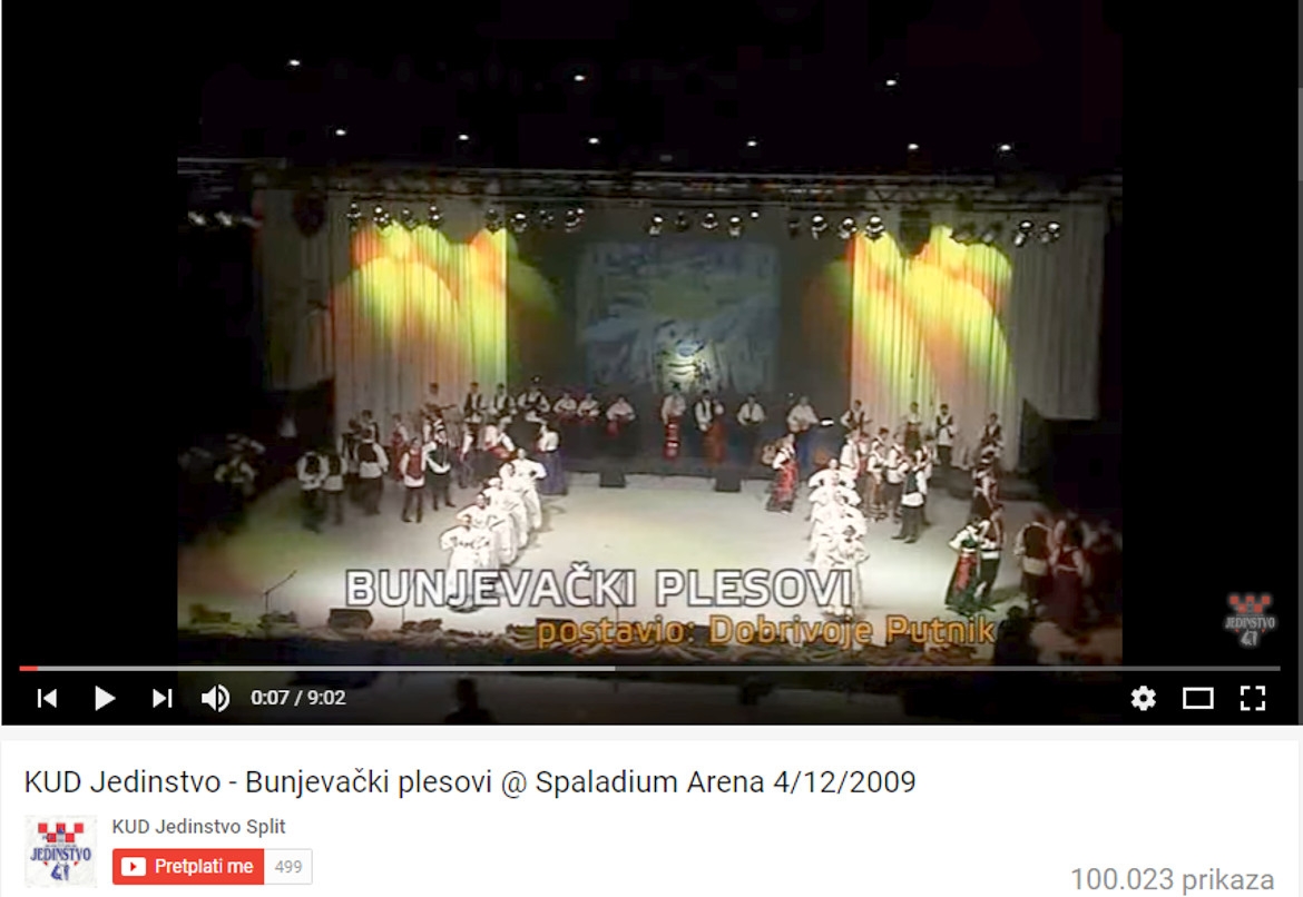 ''Bunjevci'' / Youtube: 100.000!
