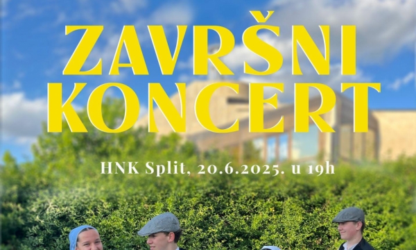 32. Završni koncert malih jedinstvenih: HNK Split, petak 20. lipnja u 19 sati!